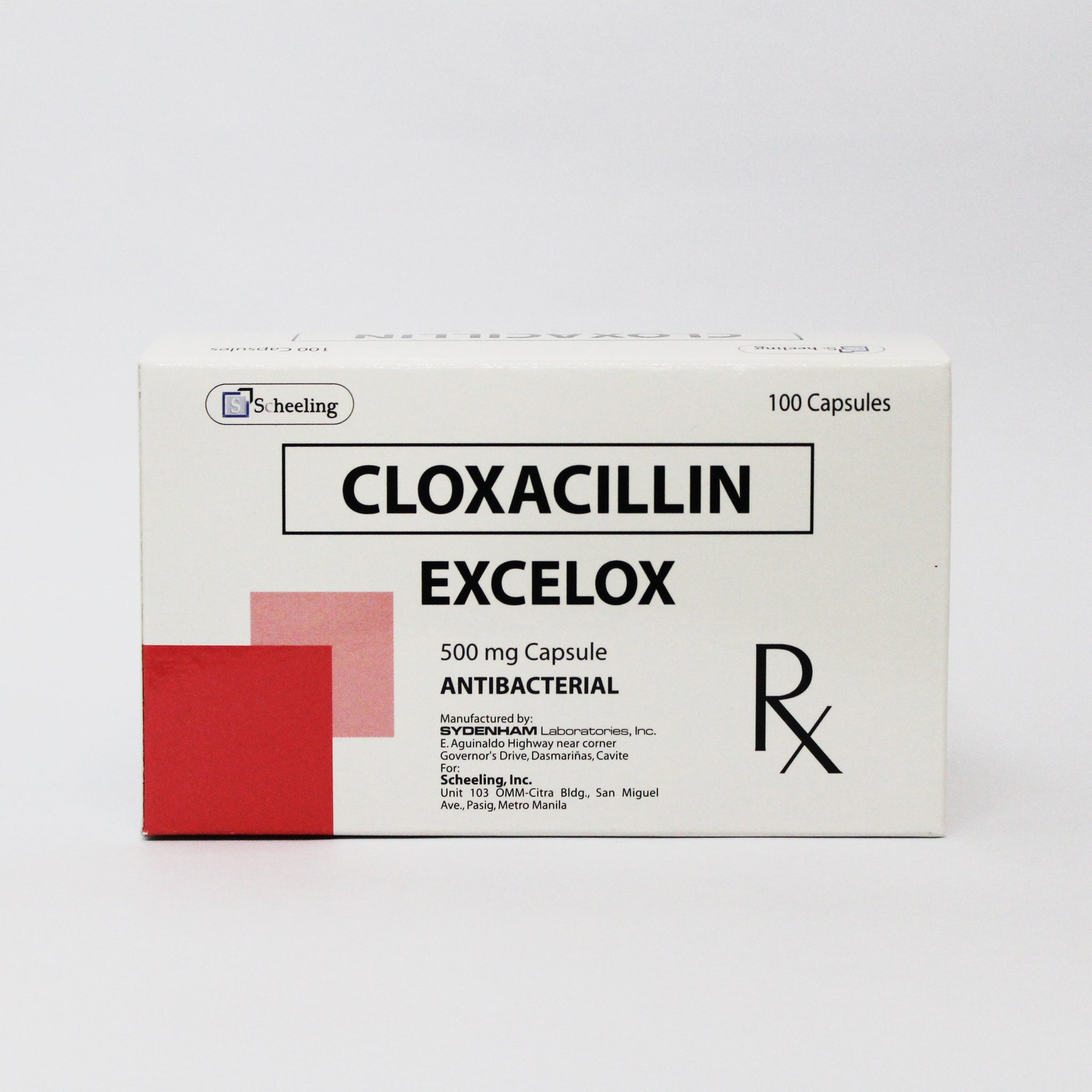 EXCELOX Cloxacillin Sodium 500mg Capsule 100 S Price In The Philippines