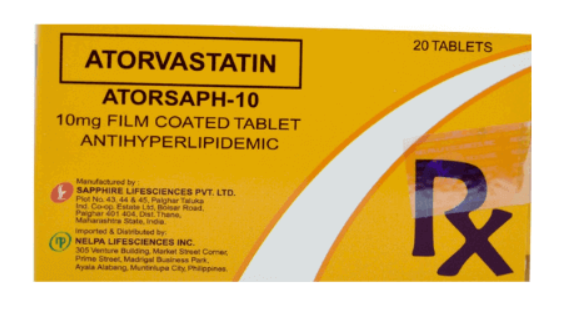 Atorsaph Atorvastatin Mg Film Coated Tablet S Price In The