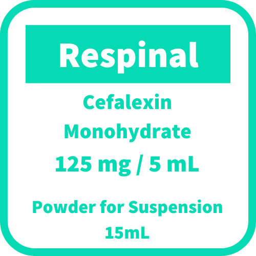 Respinal Cefalexin Monohydrate Mg Ml Powder For Suspension Ml