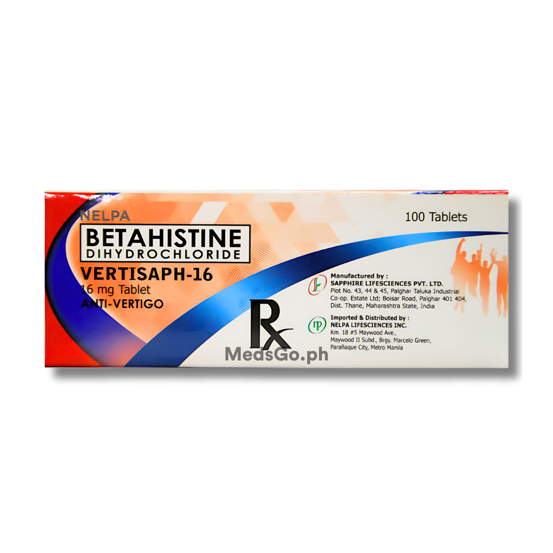 Vertisaph Betahistine Dihcl Mg Tablet S Price In The Philippines