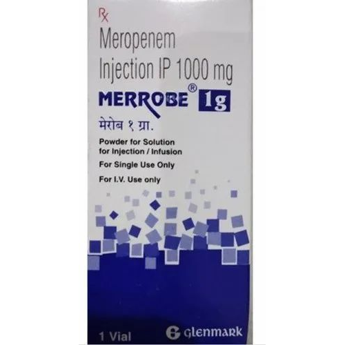 MERROBE 1000 Meropenem Trihydrate 1g Powder For IV Injection 1 S Price