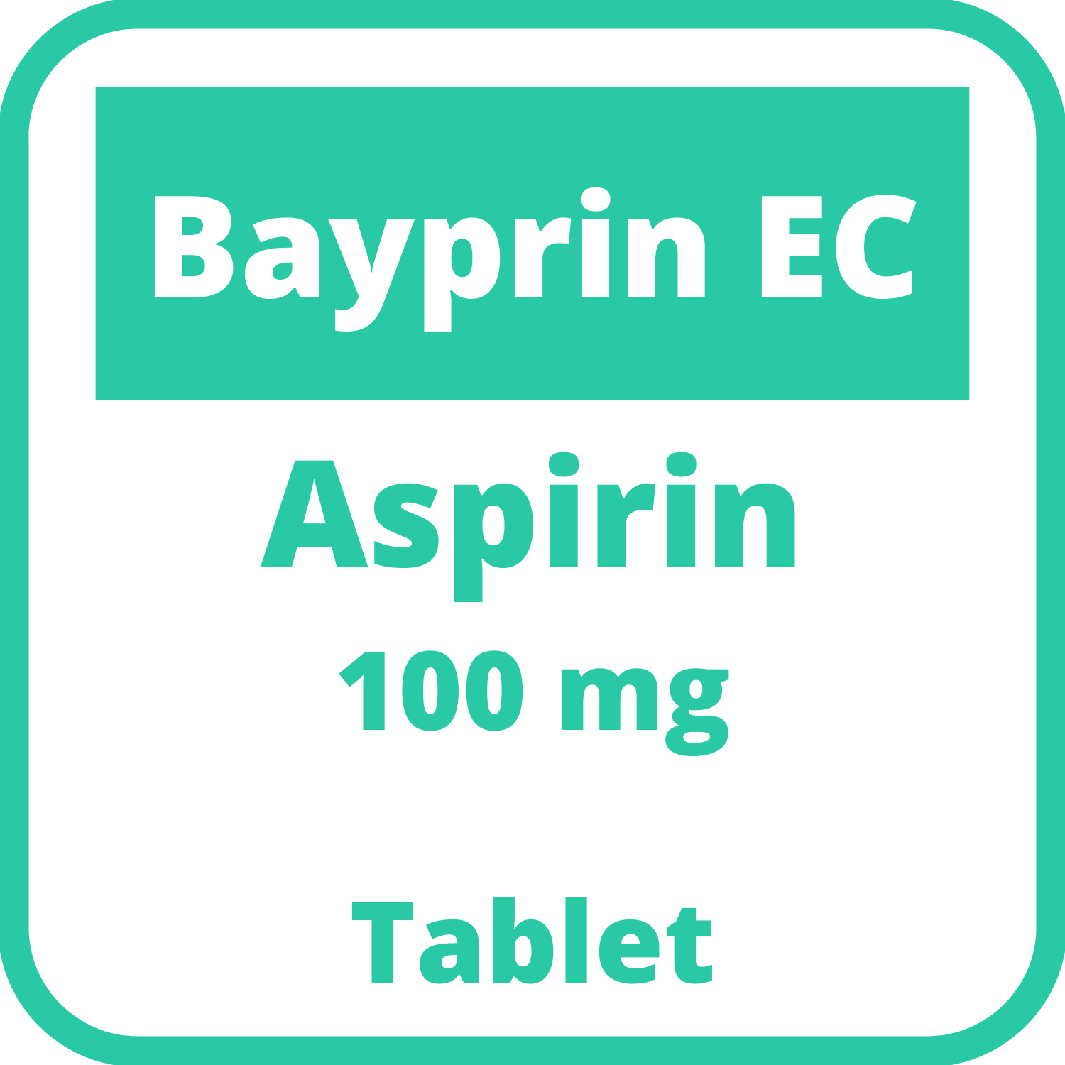 BAYPRINEC Aspirin 100mg EntericCoated Tablet 30's price in the