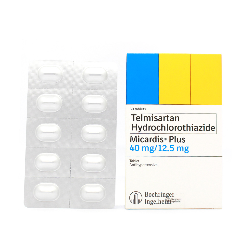 Micardis Plus Telmisartan Hydrochlorothiazide 40mg 12 5mg Tablet 30 S Price In The