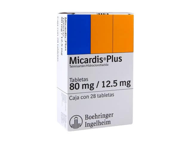MICARDIS PLUS Telmisartan / Hydrochlorothiazide 80mg / 12.5mg Tablet 30