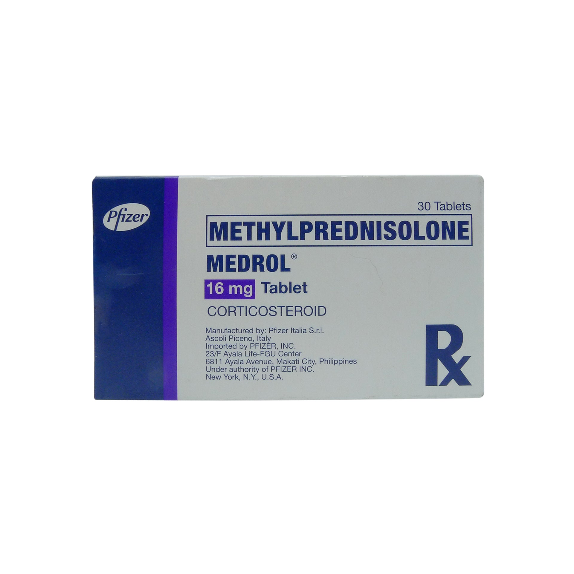 MEDROL Methylprednisolone 16mg Tablet 30's price in the Philippines ...