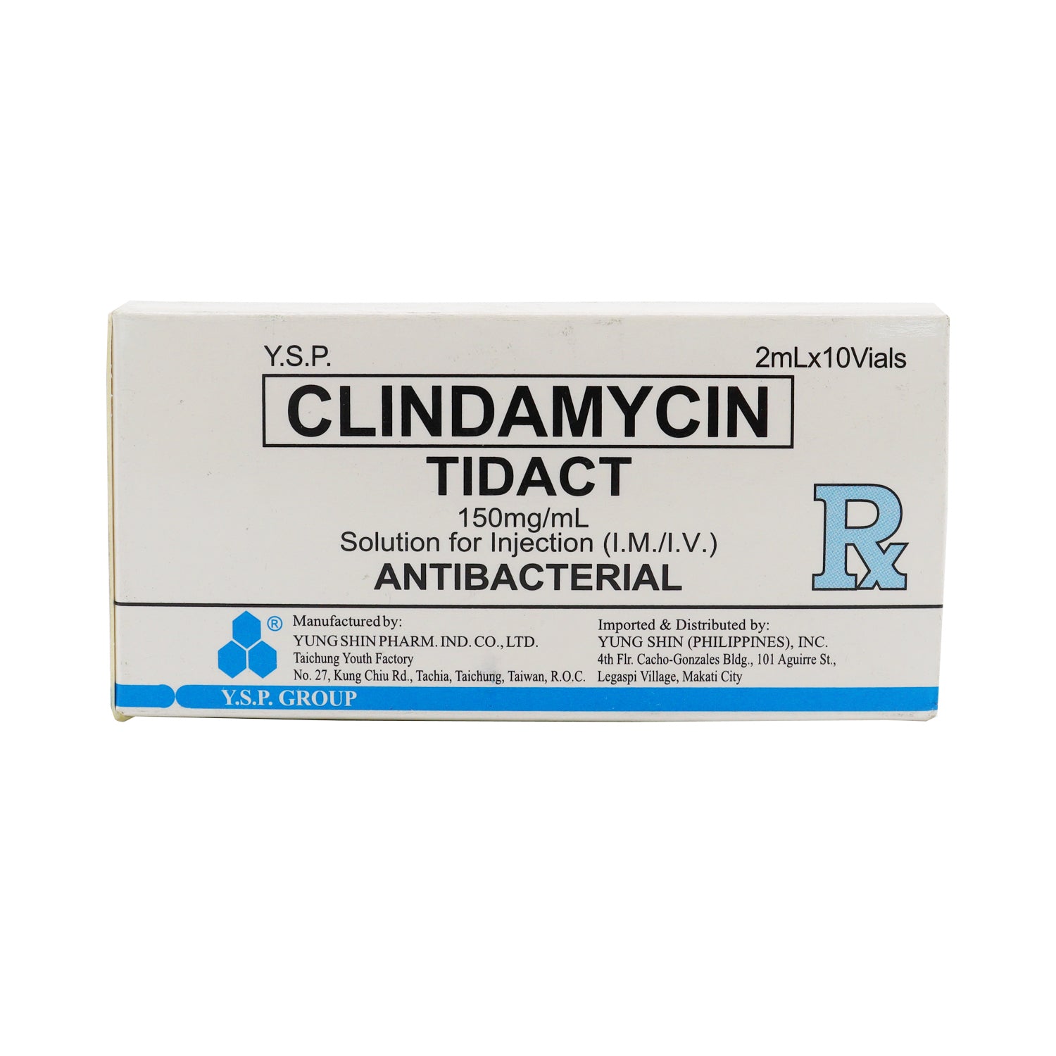 TIDACT Clindamycin 150mg / mL Solution for Injection 2mL 1's price in