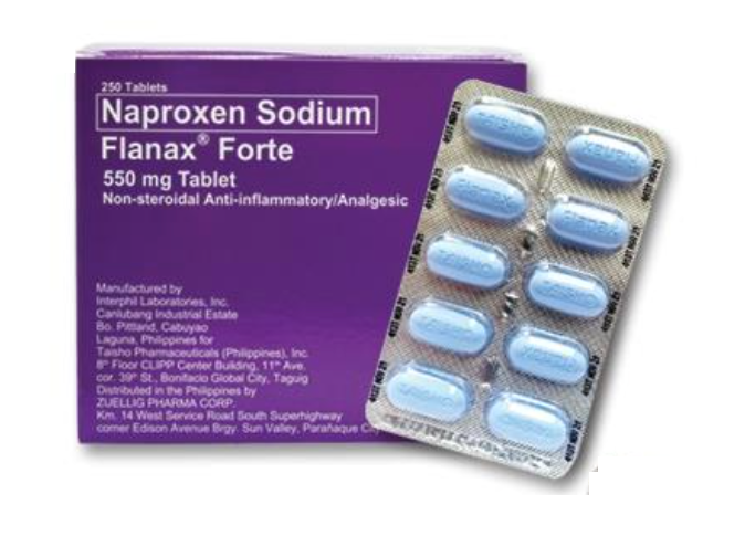 FLANAX FORTE Naproxen Sodium 550mg Tablet 250's price in the ...