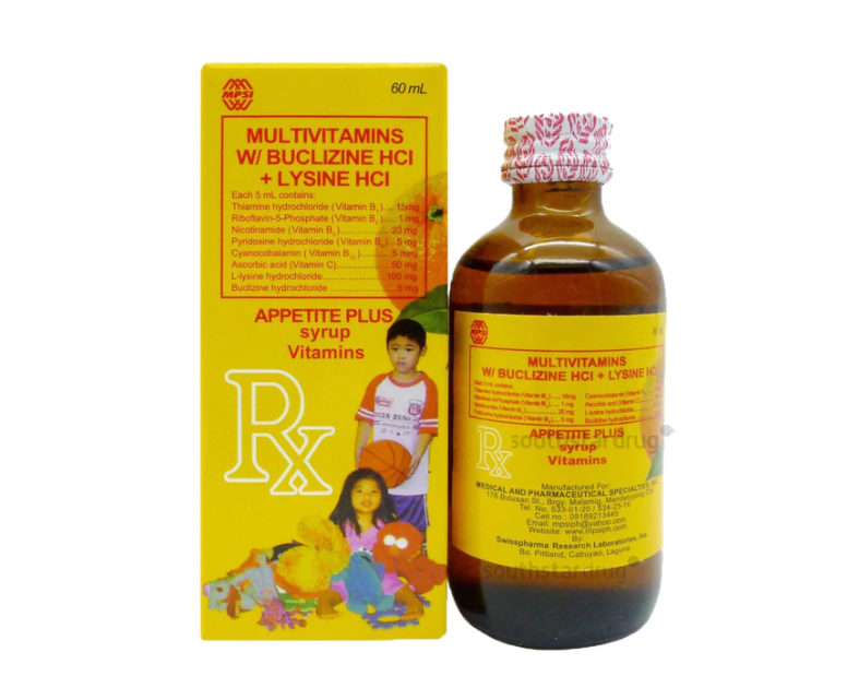 APPETITE PLUS Multivitamins / Buclizine Hydrochloride / Lysine
