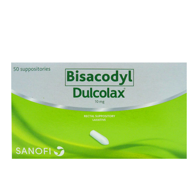 DULCOLAX Bisacodyl 10mg Rectal Suppository 50's price in the ...