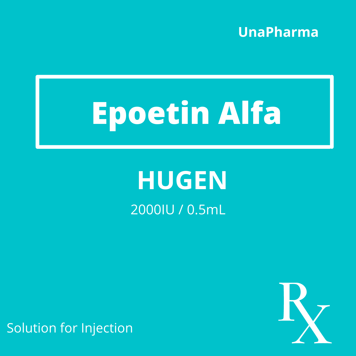 HUGEN Epoetin Alfa 2000IU / 0.5mL Solution for IM/SC Injection 1's ...