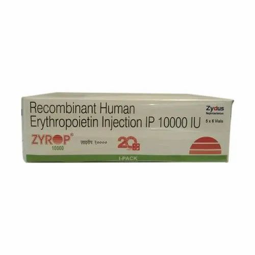 ZYROP 10000 Epoetin Alfa Human Erythropoietin) 10000IU