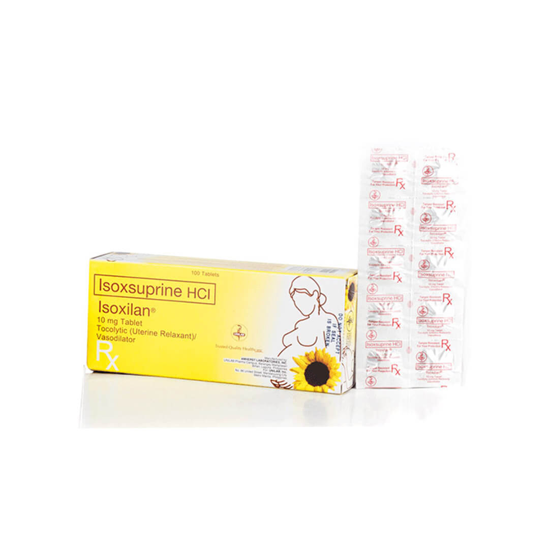 Isoxilan Isoxsuprine Hydrochloride 10mg Tablet 100s Price In The