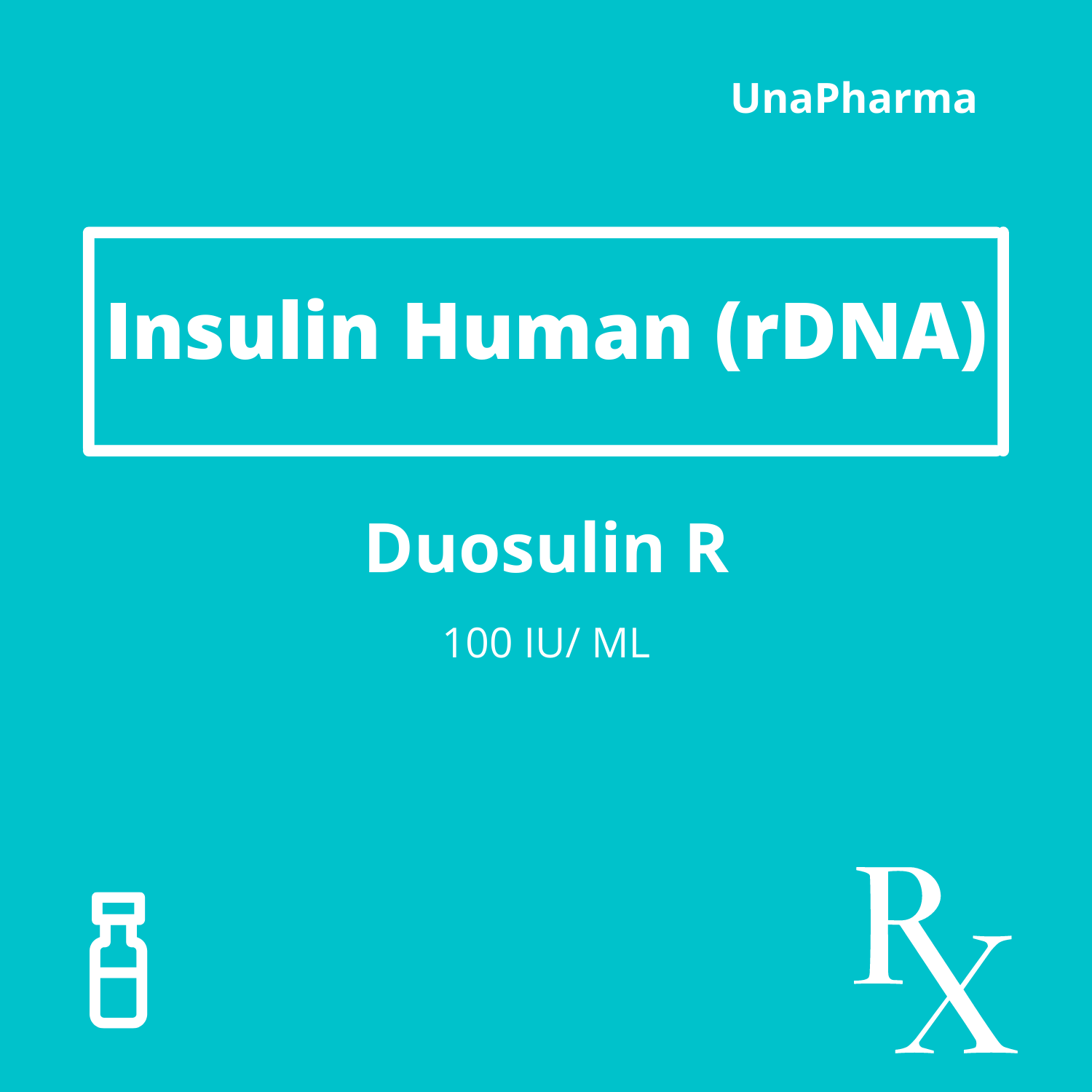 DUOSULIN R Insulin Human (rDNA) 100IU / mL Solution for IM/SC Injection ...