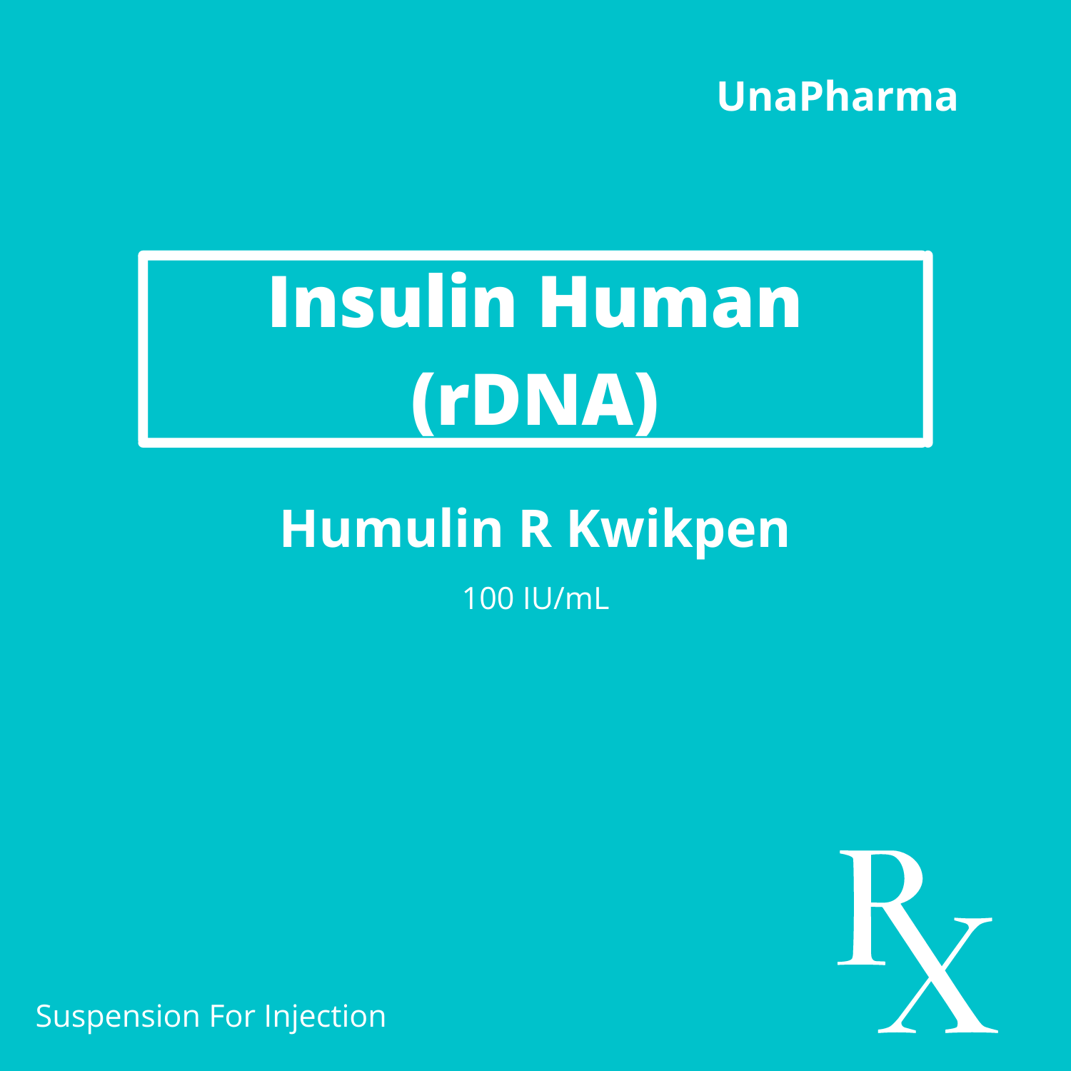 HUMULIN R KWIKPEN Insulin Human (rDNA) 100IU / mL Solution for SC ...