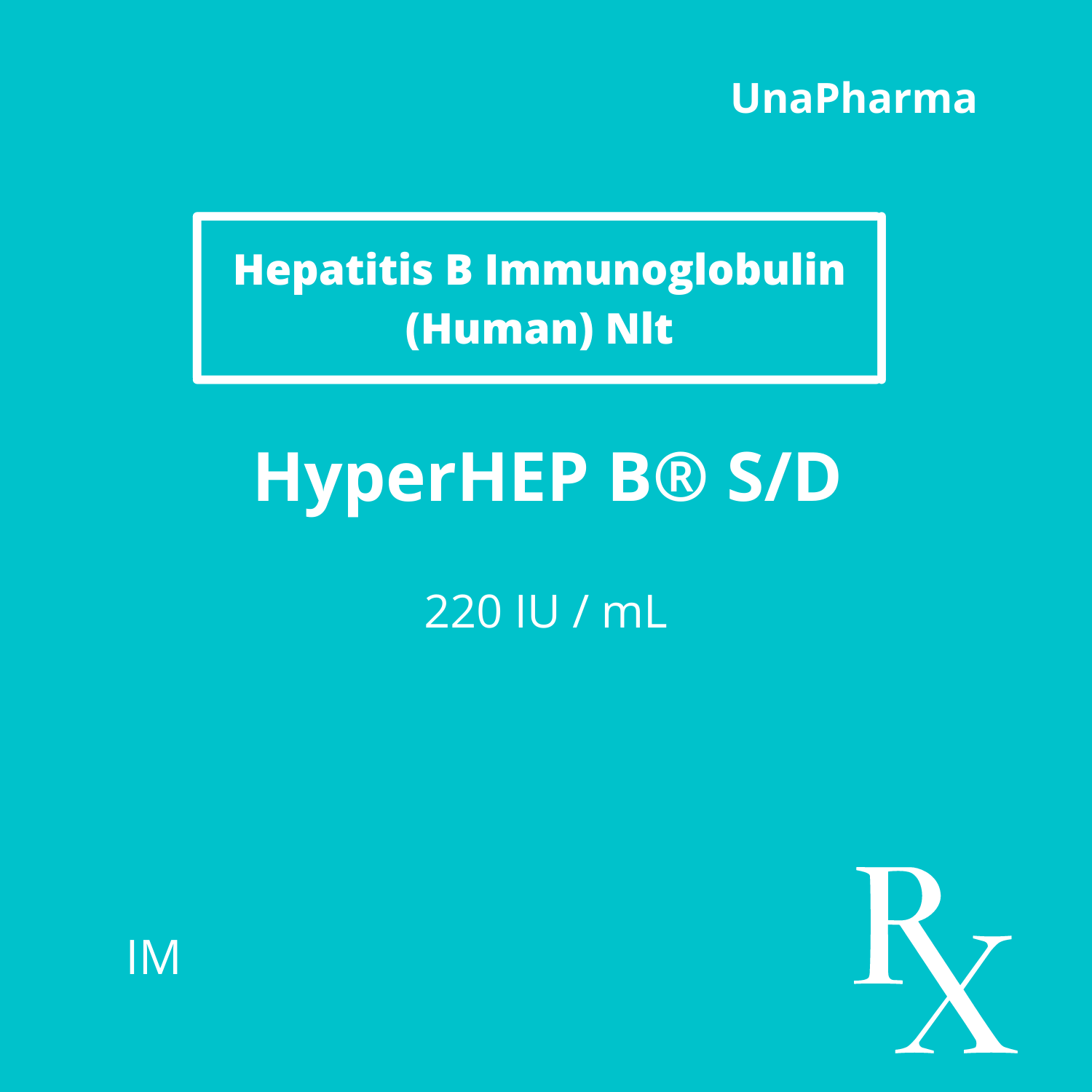 HYPERHEP B S/D Hepatitis B Immunoglobulin (Human) Nlt 220IU / ML ...