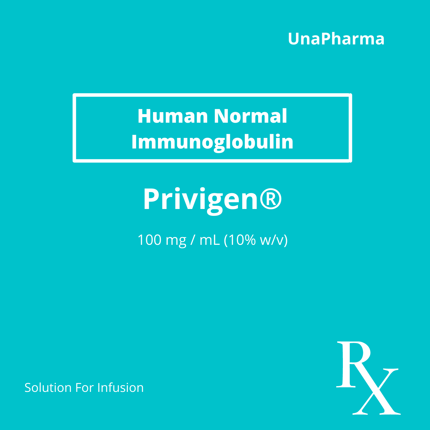 PRIVIGEN Human Normal Immunoglobulin 10.0% (100mg / mL) Solution for IV ...