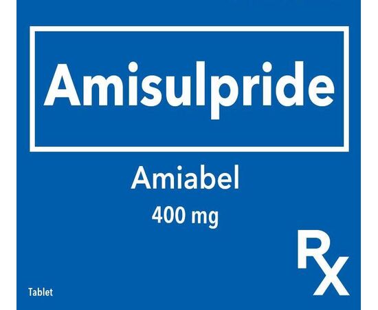 Buy Amiabel amisulpride 400mg film-coated tablet 1's online with MedsGo ...