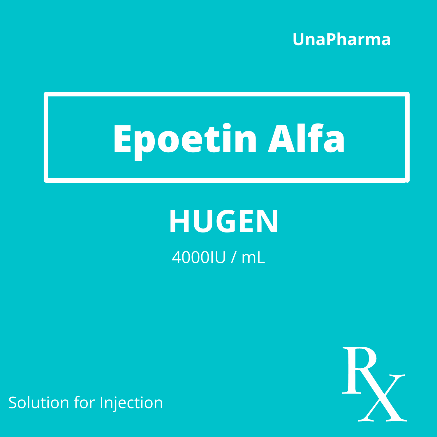 HUGEN Epoetin Alfa 4000IU / mL Solution for IM/SC Injection 4mL 6's ...