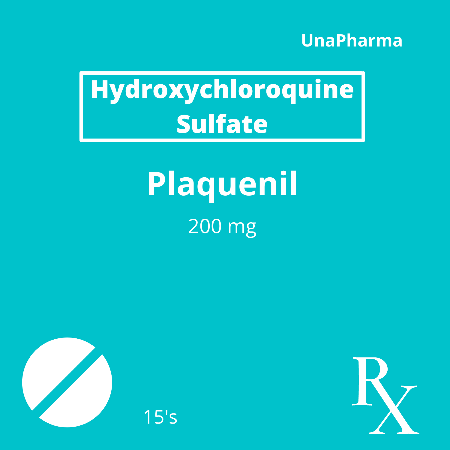 PLAQUENIL Hydroxychloroquine Sulfate 200mg FilmCoated Tablet 30's