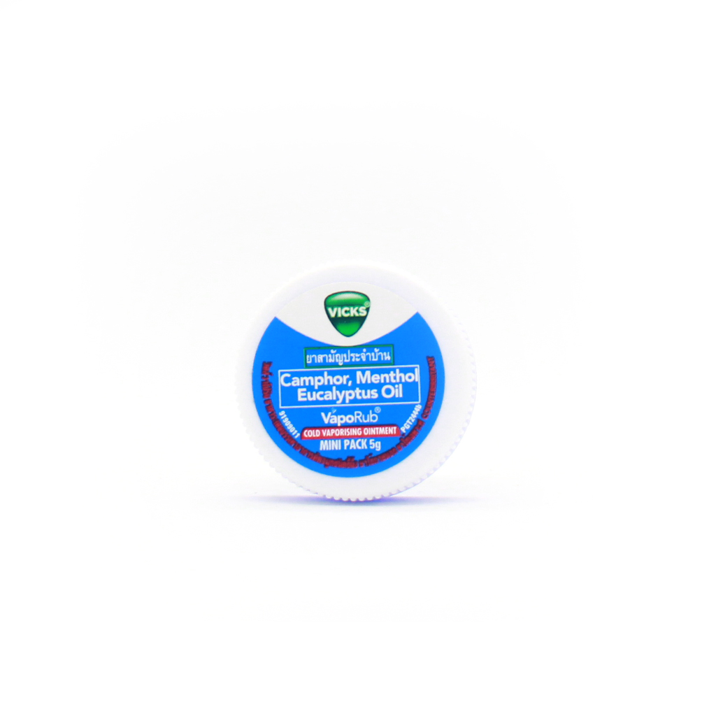 VICKS VAPORUB OINTMENT Camphor / Menthol / Eucalyptus Oil 5.26g / 2.82g ...