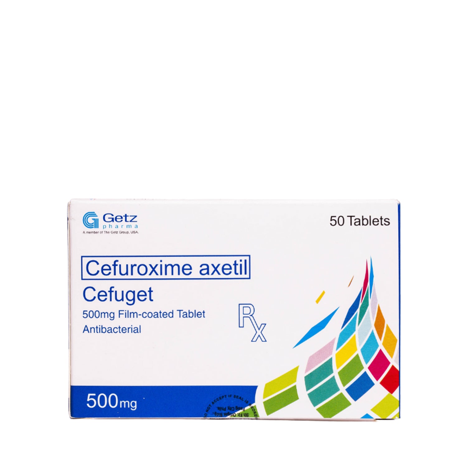 CEFUGET Cefuroxime Axetil 500mg Film Coated Tablet 1 s price in