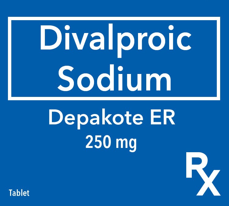 DEPAKOTE ER Divalproex Sodium 250mg Extended Release Tablet 1 s