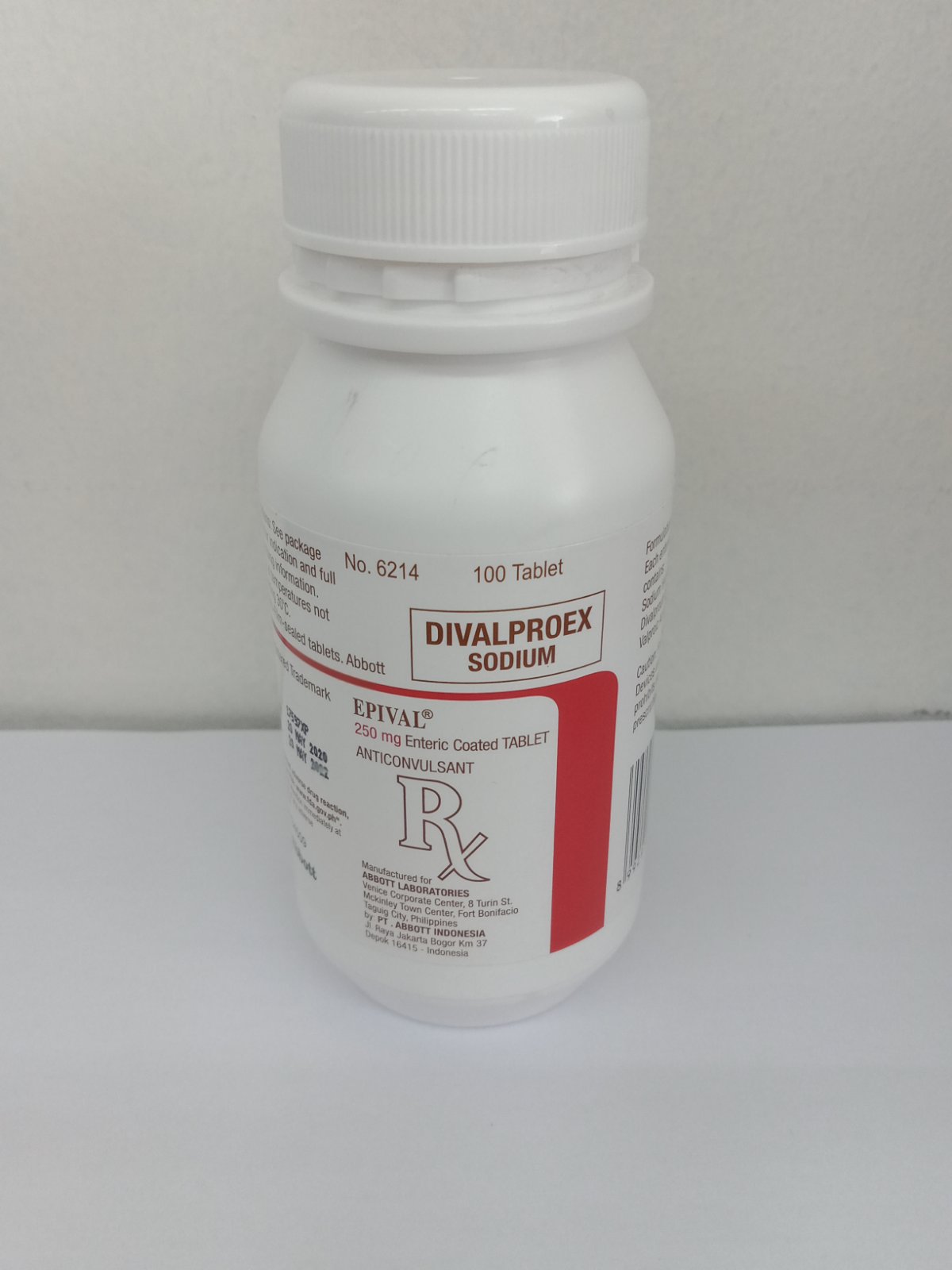 EPIVAL Divalproex Sodium 250mg Enteric Coated Tablet 1 s price in