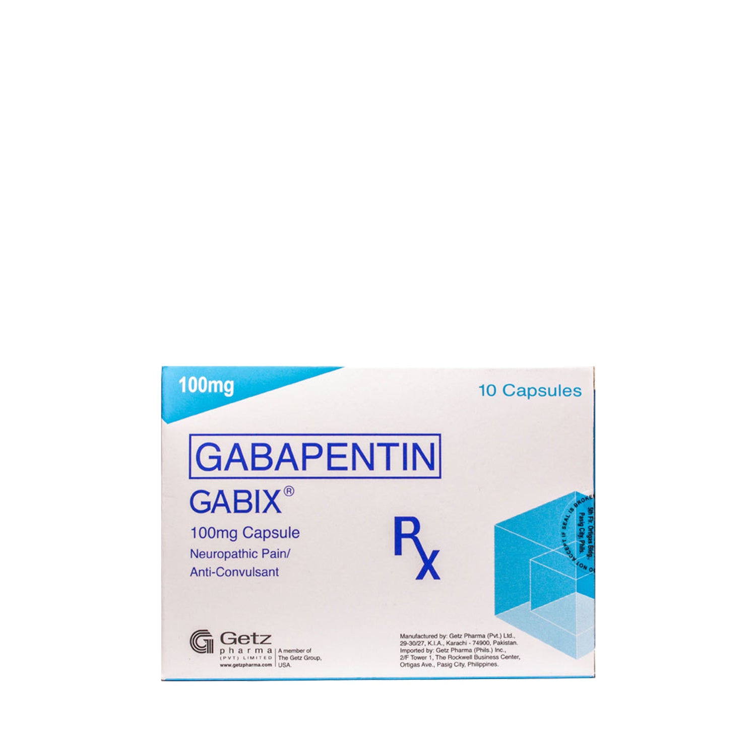 gabapentin 100mg cap sci