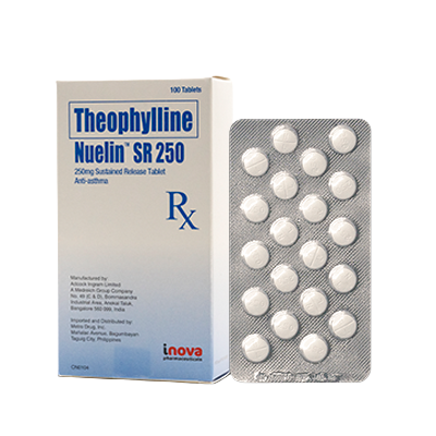 NUELIN SR 250 Theophylline 250mg Sustained Release Tablet 1 s