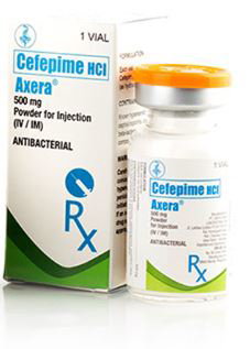 AXERA Cefepime Hydrochloride 500mg Powder for IM/IV Injection 10mL ...