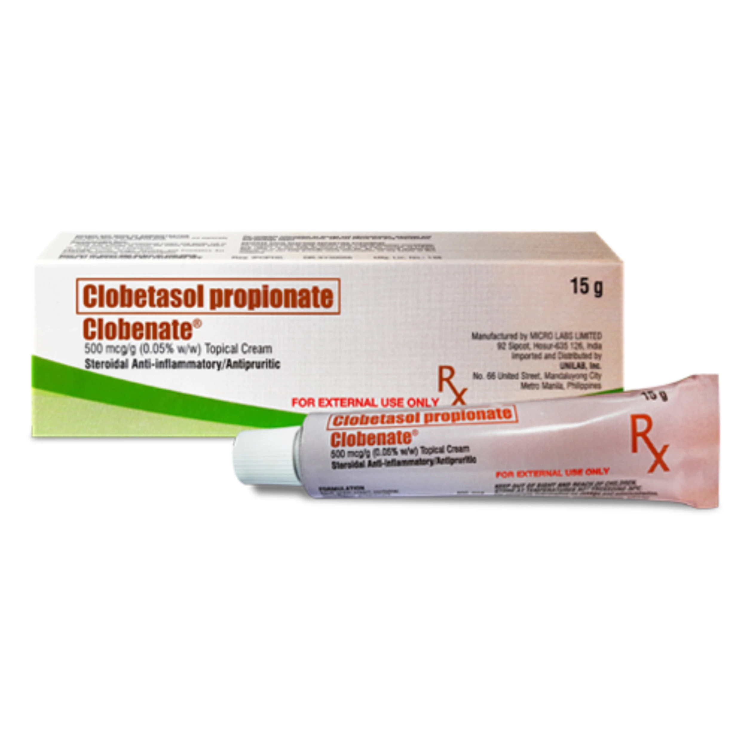 CLOBENATE Clobetasol Propionate 500mcg g 0.05 w w Topical