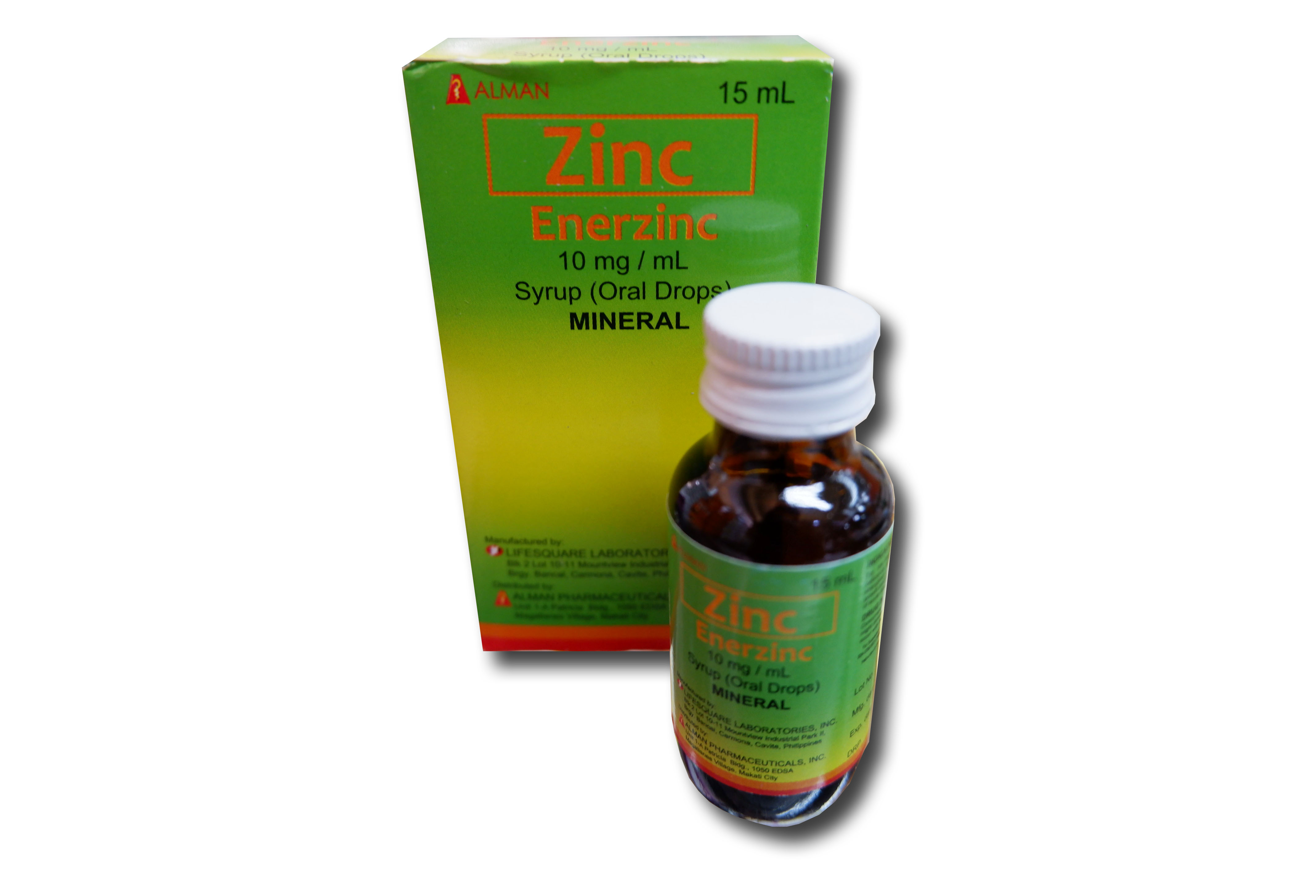 ENERZINC Zinc Sulfate Monohydrate 10mg mL Syrup Oral Drops