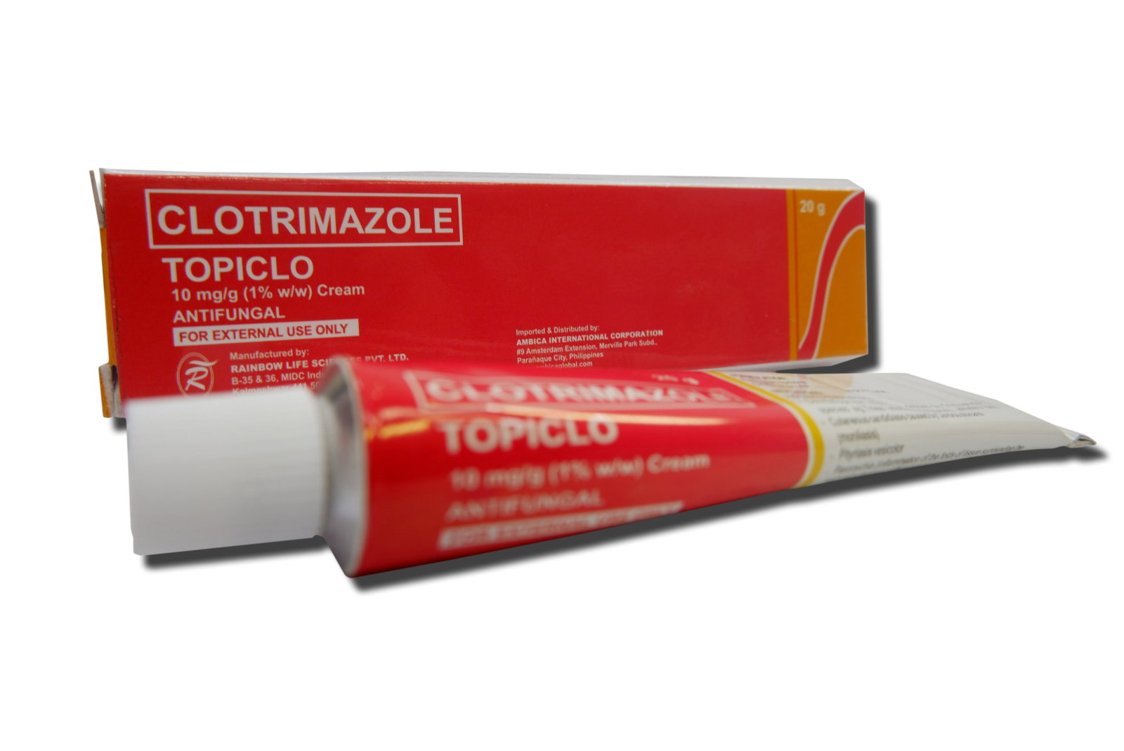 Topiclo TOPICLO Clotrimazole 10mg / g Cream (1% w/w) 20g price in the ...