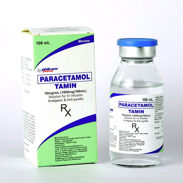 TAMIN Paracetamol 10mg / ml Solution for IV Infusion 1's price in the ...