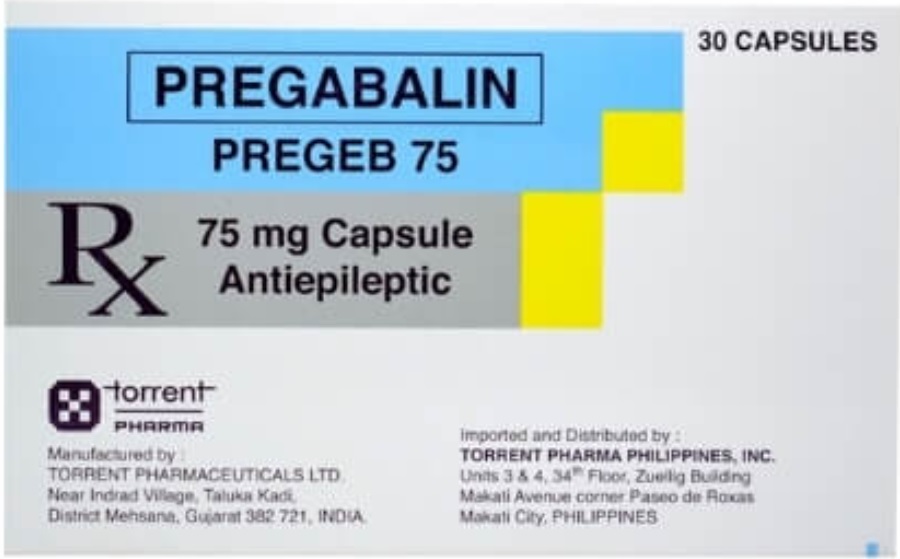 PREGEB 75 Pregabalin 75mg Capsule 30's price in the Philippines ...