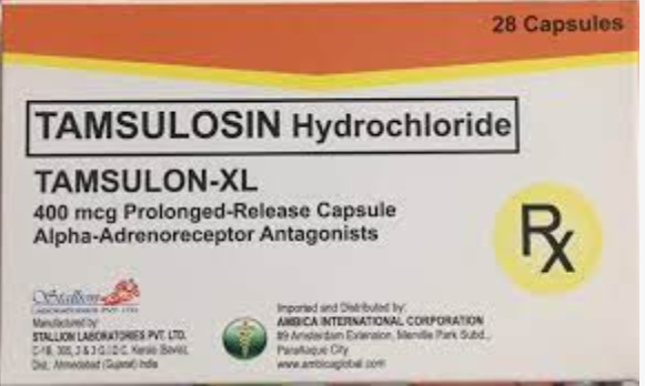 TAMSULON-XL Tamsulosin Hydrochloride 400mcg Prolonged Release Capsule ...