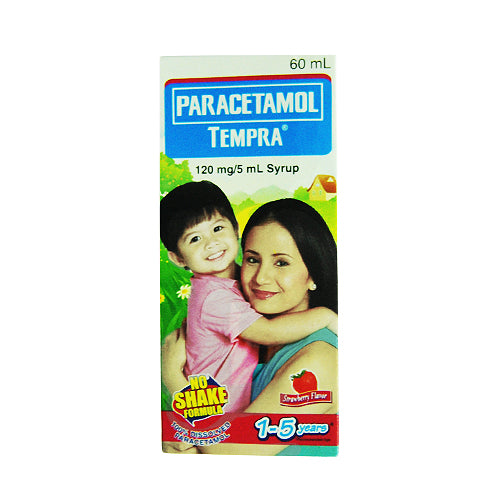 TEMPRA Paracetamol 120mg / 5mL Syrup 60mL Strawberry price in the ...