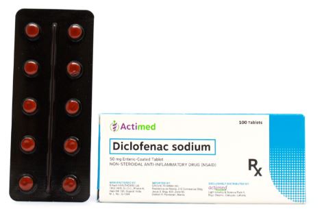 ACTIMED Diclofenac 50mg Enteric-Coated Tablet 1's price in the ...