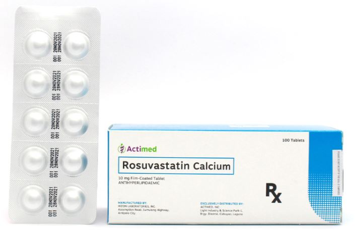 ACTIMED Rosuvastatin Calcium 10mg Film-Coated Tablet 1's Price In The ...