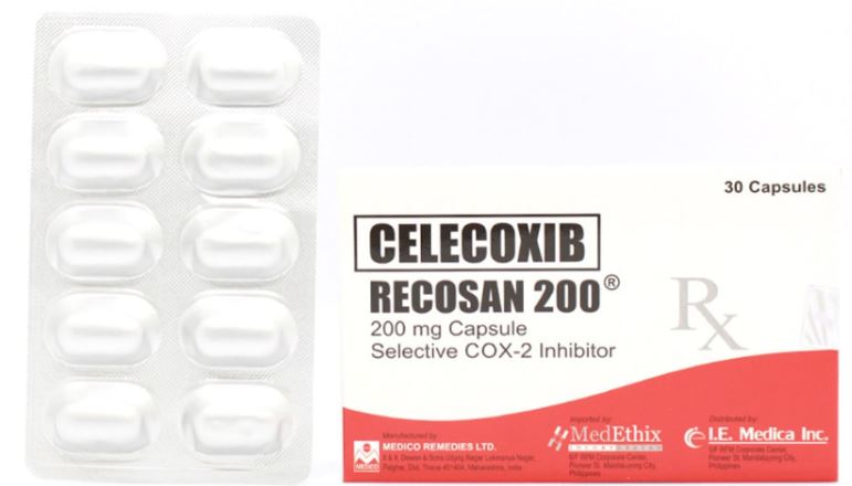 RECOSAN 200 Celecoxib 200mg Capsule 1's price in the Philippines ...