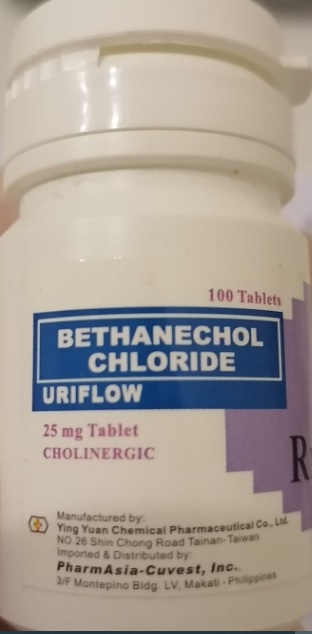 URIFLOW Bethanechol Chloride 25mg Tablet 100's price in the Philippines ...