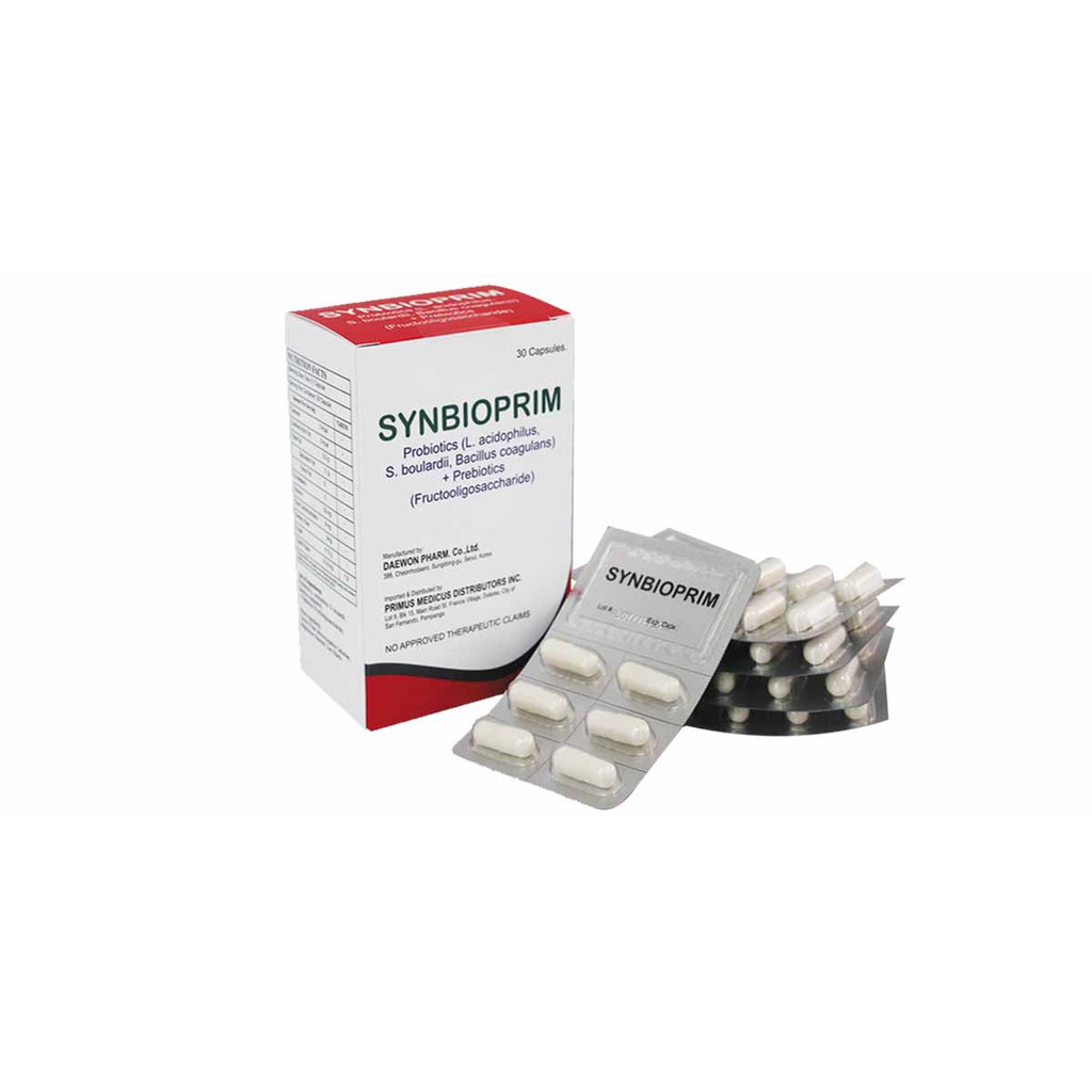SYNBIOPRIM Probiotics (Lactobacillus Acidophilus / Saccharomyces