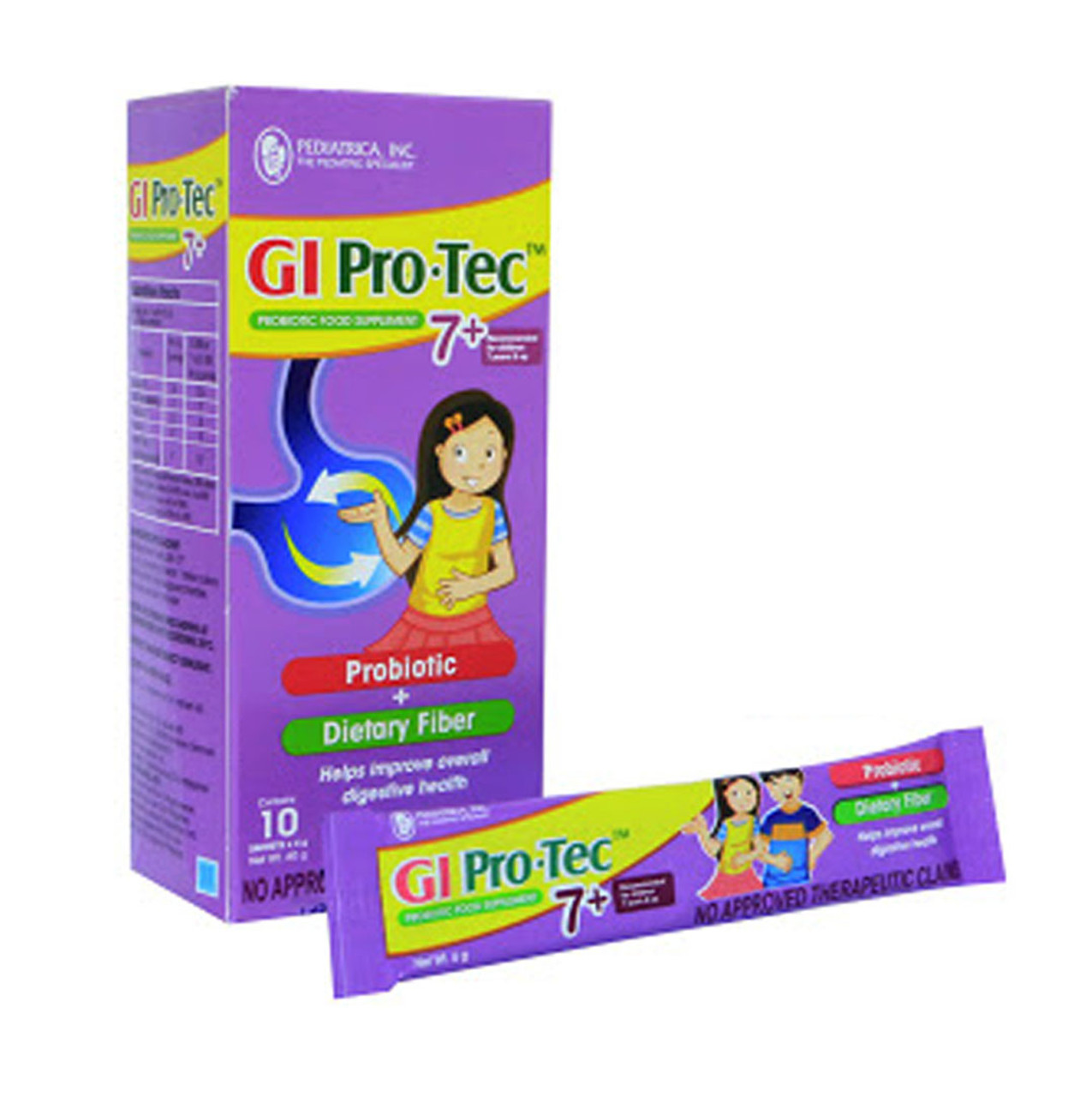 GI PROTEC FIBER Probiotic / Fiber Food Supplement Powder for Kids 1's
