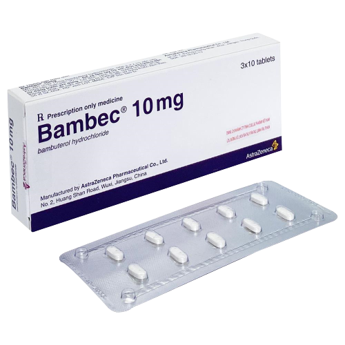 BAMBEC Bambuterol Hydrochloride 10mg Tablet 1's price in the ...