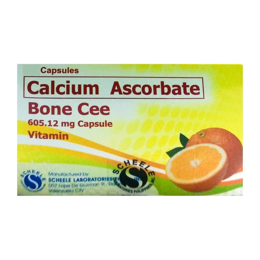 BONE CEE Calcium Ascorbate 605.12mg Capsule 1's price in the
