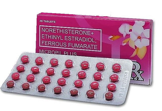 MICROPIL PLUS Norethisterone / Ethinylestradiol / Ferrous Fumarate ...