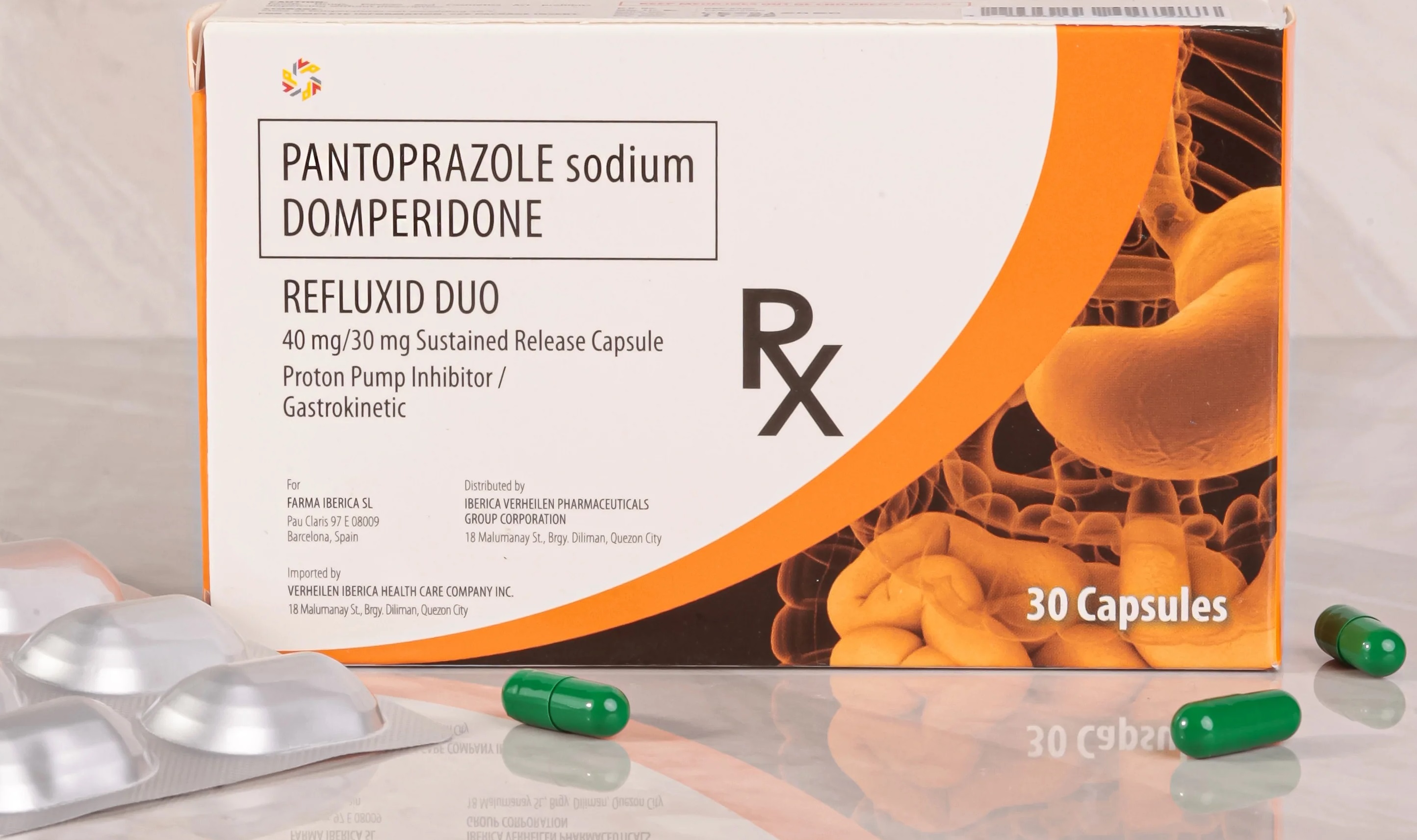 REFLUXID DUO Pantoprazole Sodium Domperidone 40mg 30mg