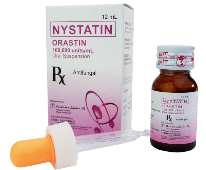 ORASTIN Nystatin 100000IU / mL Oral Suspension 12mL price in the Philippines MedsGo Pharmacy