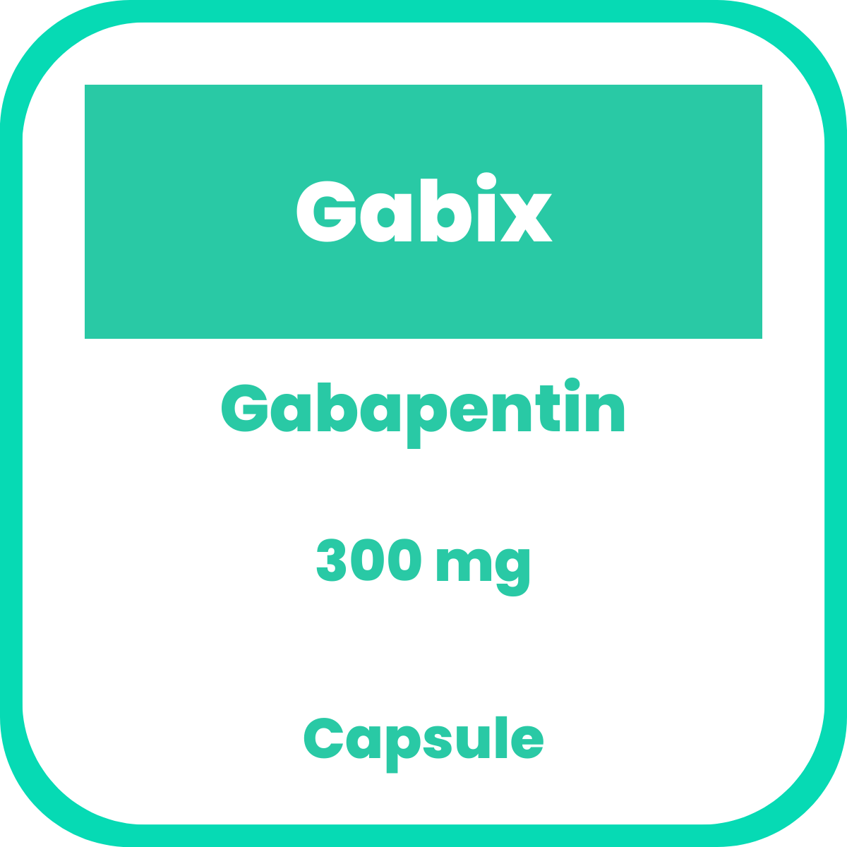 gabapentin gabix 300mg