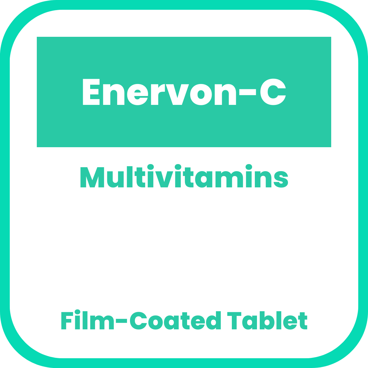Buy Enervonc multivitamins filmcoated tablet 100's online with MedsGo